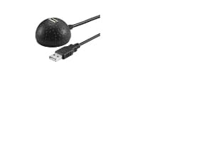 Goobay USB Verl AA 150 MA. HiSpeed 2.0 1.5m, 1,5 m, USB A, USB A, Hane/Hona, Svart