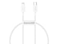 Miniatyrbilde 1 av 5: Baseus CATLYS-02, 0,25 m, Lightning, USB C, Hankjønn, Hankjønn, Hvit