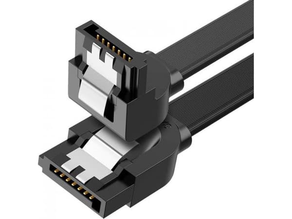 Ugreen 30797, 0,5 m, SATA III, Uros/uros, Musta, Suora, 6 Gbit/s