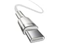 Miniatyrbild 3 av 5: Baseus CATJK-C02, Vit, USB C, USB C, 1 m, Hanstik