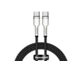 Miniatyrbilde 1 av 5: Baseus 6953156202368, 2 m, USB C, USB C, USB 2.0, 0,48 Gbit/sek., Sort