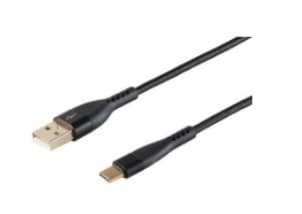 shiverpeaks BS20-71025, 1 m, USB C, USB A, USB 2.0, 0,48 Gbit/s, Svart