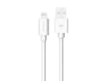 Miniatyrbilde 5 av 5: Silicon Power Boost Link PVC LK15AL - Lightning-kabel - Lightning hann til USB hann - 1 m - skjermet - hvit