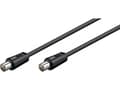 Miniatyrbild 3 av 3: Goobay Goobay Antenna Cable (<70 dB), Double Shielded, 2.5 m,black