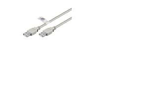 Goobay 50798, 5 m, USB A, USB A, USB 2.0, 0,48 Gbit/s, Grå
