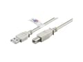 Miniatyrbild 1 av 2: Goobay 60832, 3 m, USB A, USB B, USB 2.0, 0,48 Gbit/s, Grå