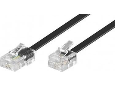 Goobay 15m RJ-11/RJ-45-kabel, 15 m, RJ-11, RJ-45