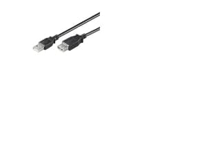 Goobay 68903, 1,8 m, USB A, USB A, USB 2.0, Svart