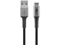 Miniatyrbild 1 av 5: Goobay 49295, 0,5 m, USB C, USB A, USB 2.0, Svart, Grå