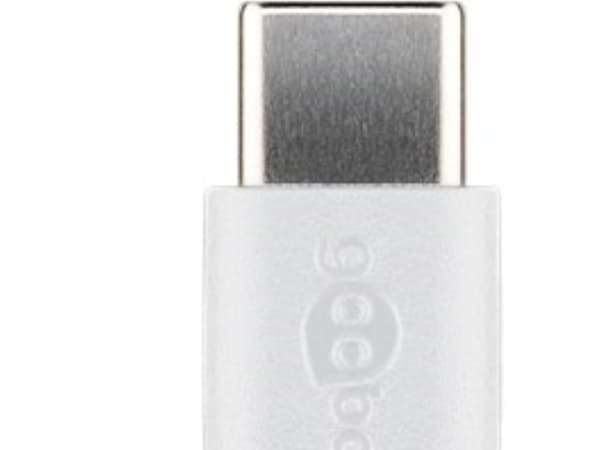 Goobay 51244, 2 m, USB C, USB C, USB 2.0, 480 Mbit/s, Valkoinen