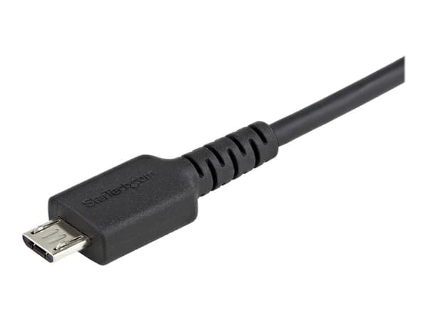 StarTech.com 3ft (1m) Secure Charging Cable, USB-A to Micro USB Data Blocker Charge-Only Cable, Power-Only Charger Cable for Phone/Tablet, Data Block