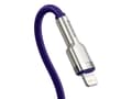 Miniatyrbild 3 av 5: Baseus Baseus Cafule Metal Data USB cable USB Type C cable - Lightning 20 W Power Delivery 1 m purple (CATLJK-A05)