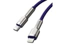 Miniatyrbild 4 av 5: Baseus Baseus Cafule Metal Data USB cable USB Type C cable - Lightning 20 W Power Delivery 1 m purple (CATLJK-A05)