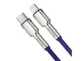 Miniatyrbild 2 av 5: Baseus Baseus Cafule Metal Data USB cable USB Type C cable - Lightning 20 W Power Delivery 1 m purple (CATLJK-A05)