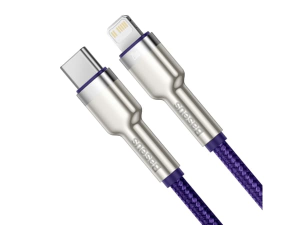 Baseus Baseus Cafule Metal Data USB cable USB Type C cable - Lightning 20 W Power Delivery 1 m purple (CATLJK-A05)