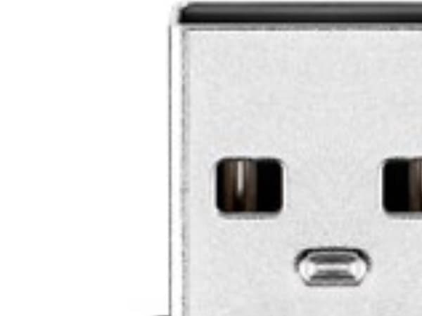 Goobay 93321, USB A, RJ45, USB A, RJ45, Sort