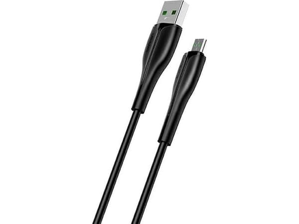 Kabel USB Usams USB-A - microUSB 1 m Czarny (SJ375USB01)