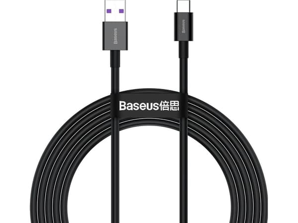 Kaapeli USB do USB-C Baseus Superior Series, 66W, 2m (czarny)