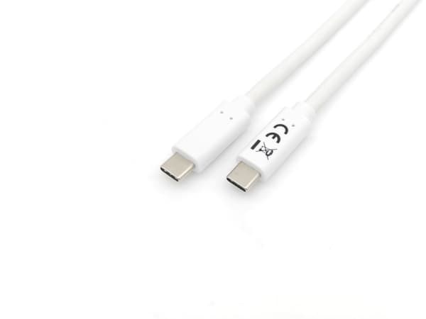 Equip 128362 USB-kablar 2 m USB 3.2 Gen 1 (3.1 Gen 1) USB C Vit