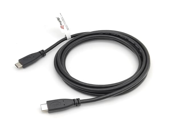 Equip 128887, 2 m, USB C, USB C, USB 2.0, 480 Mbit/s, Sort