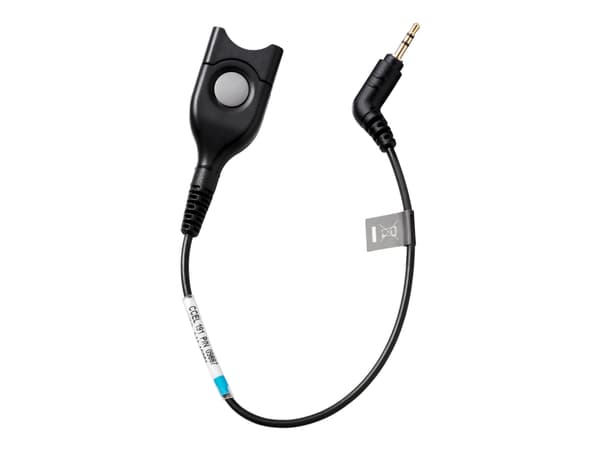 EPOS CCEL 191 - Kuulokekaapeli - EasyDisconnect - 3-nastainen mikroliitin uros - vakio alakaapeli