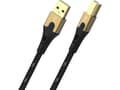 Miniatyrbild 1 av 5: OEHLBACH USB Primus B, 2 m, USB A, USB B, USB 2.0, 0,48 Gbit/s, Svart, Guld