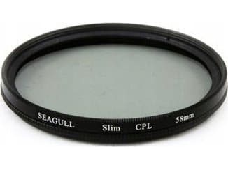 Seagull Polarisoiva suodatin Cpl Slim 58mm kameraan / videokameraan