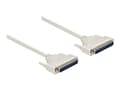 Miniatyrbild 1 av 3: Delock - Seriell kabel - DB-37 (hane) till DB-37 (hona) - 3 m - tumskruvar - beige