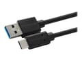 Miniatyrbild 1 av 5: MicroConnect - USB-kabel - 24 pin USB-C (hane) till USB typ A (hane) - USB 3.2 Gen 2 - 3 A - 1.5 m - USB Power Delivery (60W) - svart