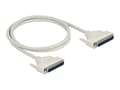 Miniatyrbilde 2 av 3: Delock - Seriell kabel - DB-37 (hann) til DB-37 (hann) - 2 m - tommelskruer - beige