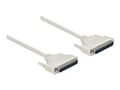 Miniatyrbilde 1 av 3: Delock - Seriell kabel - DB-37 (hann) til DB-37 (hann) - 2 m - tommelskruer - beige