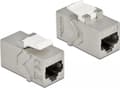 Pikkukuva 4 / 4: Delock - Modulaarinen liitin (kytkin) - RJ-45 - valkoinen, hopea