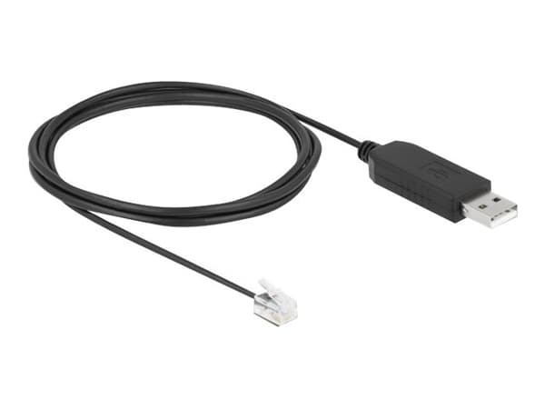 Delock - Sarjasovitin - USB 2.0 - RS-232 x 1 - lajittelu - lajittelu