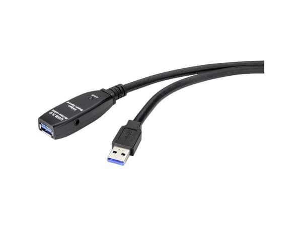 Renkforce RF-4598346, 10 m, USB A, USB A, USB 3.2 Gen 1 (3.1 Gen 1), 5000 Mbit/s, Lajittelu