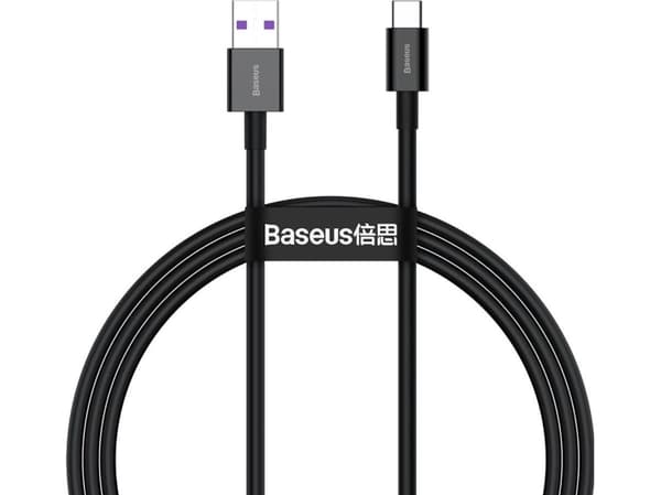 Baseus CABLE USB TO USB-C 1M/BLACK CATYS-01, 1 m, USB A, USB C/Lightning, Svart