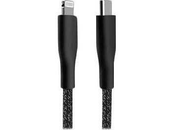 X-Shield - Lightning-kabel - 24 pin USB-C hane till Lightning hane - 2 m - svart