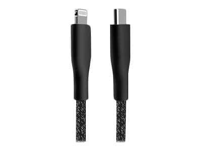 X-Shield - Lightning-kabel - 24 pin USB-C hane till Lightning hane - 2 m - svart