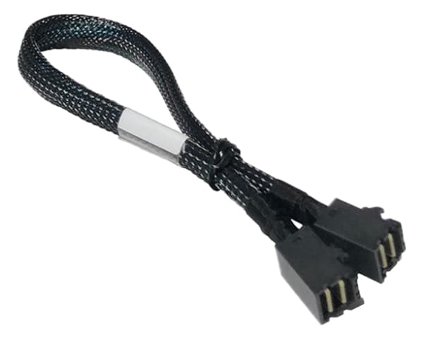 HighPoint - SAS internt kabel - SFF-8643 (han) til U.2 (SFF-8643) (han) - 60 cm - NVMe-liitäntä - SSD7100-sarjan SSD7120-tietokoneille