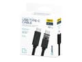 Miniatyrbild 5 av 5: Platinet cable USB-C - USB-C 5A 100W 2m, black (45579)