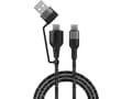 Pikkukuva 2 / 5: Kaapeli USB 4smarts USB-C - 1,5 m Czarny (4S468626)