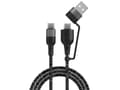 Pikkukuva 1 / 5: Kaapeli USB 4smarts USB-C - 1,5 m Czarny (4S468626)