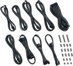 CableMod Classic ModMesh C-Series AXi, HXi & RM Cable Kit - Strømkabelsett - karbon
