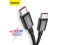 Miniatyrbild 5 av 5: Baseus CATYS-C01, 2 m, USB C, USB C, 0,48 Gbit/s, Svart