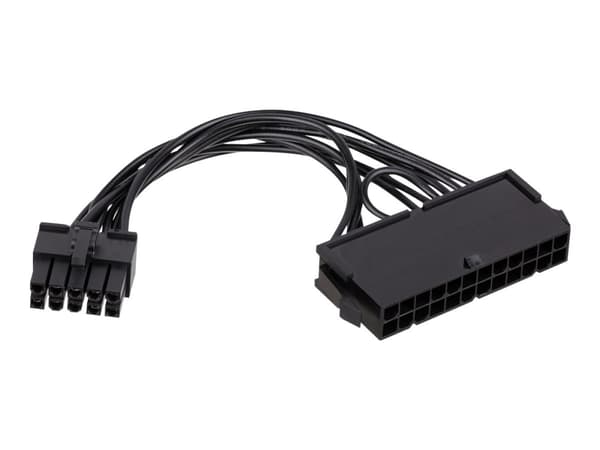 Akyga AK-CA-76 - Strømadapter - 24-pins ATX (hunn) til 10-stifts intern strøm (hunn) - 10 cm