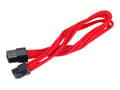 Miniatyrbilde 1 av 5: SilverStone PP07 - Strømforlengelseskabel - 6-pins PCIe-strøm (hunn) til 6-pins PCIe-strøm (hann) - 25 cm - rød
