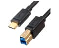 Miniatyrbild 3 av 3: Unitek - USB-kabel - 24 pin USB-C (hane) till USB Type B (hane) - USB 3.0 - 2 m - svart