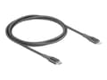 Pikkukuva 3 / 5: DeLOCK 86631, 1 m, Lightning, USB A, Uros, Uros, Harmaa
