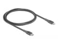 Pikkukuva 5 / 5: DeLOCK 86631, 1 m, Lightning, USB A, Uros, Uros, Harmaa