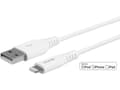 Pikkukuva 3 / 5: eSTUFF ES601004, 0,15 m, Lightning, USB A, Uros, Uros, Valkoinen