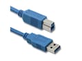 Miniatyrbild 3 av 5: Qoltec - USB-kabel - USB typ A (hane) till USB Type B (hane) - USB 3.0 - 2 m